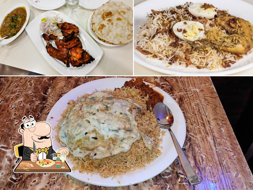 Food at Biryani Mahal