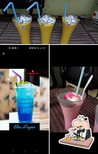 Ice cream at Pavan Putra Tea Stall(Time For Tea) Sangam Sarat theatre