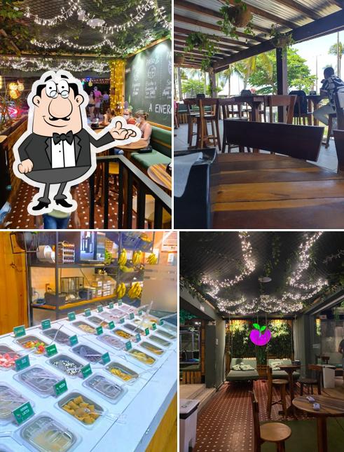 Veja imagens do interior do Açaí Empório Cabo Branco