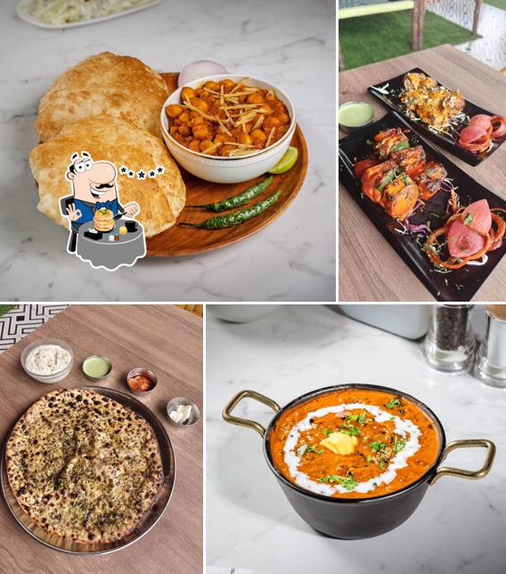 Chole bhature at Sadda Punjabi Dhaba - Veg