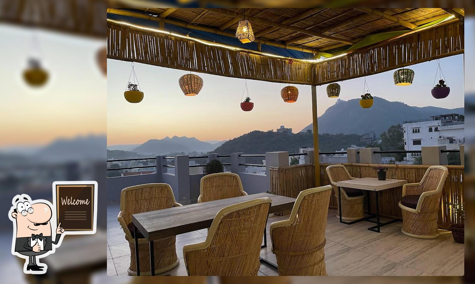 The interior of The Suryavanshi Rooftop