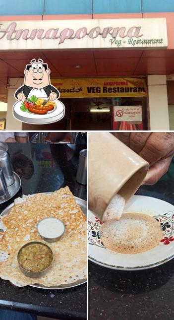 The restaurant's food and exterior