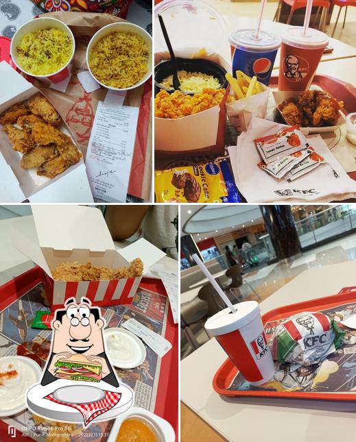 Have a sandwich at KFC