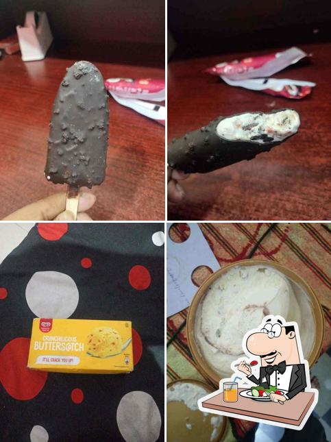 Food at Kwality Wall’s Ice Cream And More