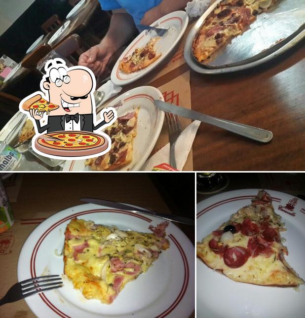 Escolha pizza no Pizzaria a Original