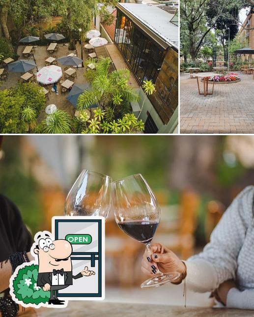 O exterior do Solo Ristorante