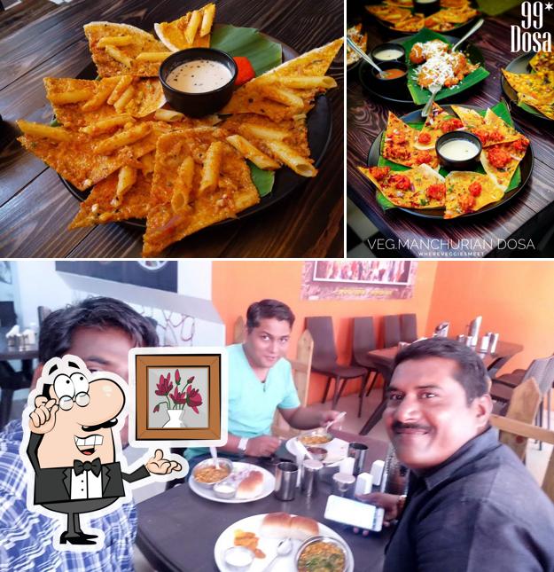 The interior of Royal Taste Restaurant and Mess