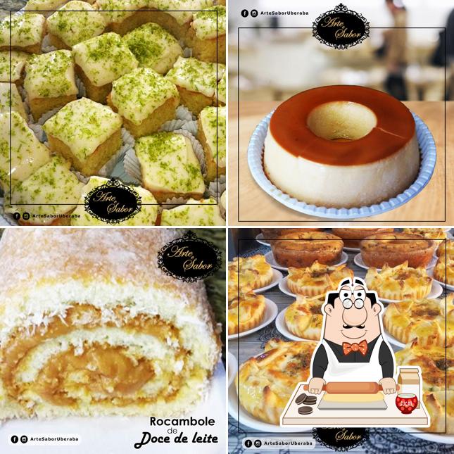 Venha experimentar as opções doces