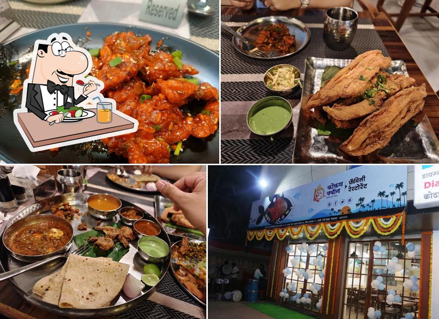 Food at Konkan Queen seafood family Restaurant