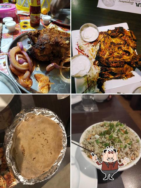 Food at MRA Signature Bakery & Restaurant