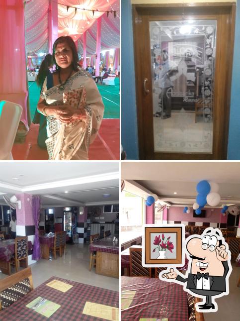 The interior of Abhisarika Rasoi