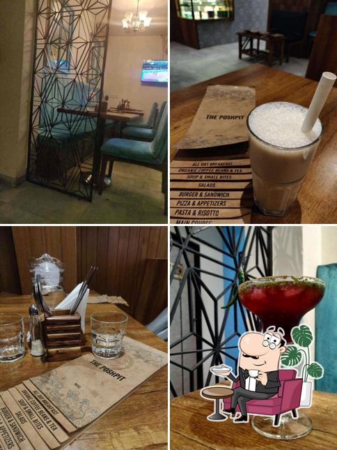 Take a seat at one of the tables at Dilly Dally