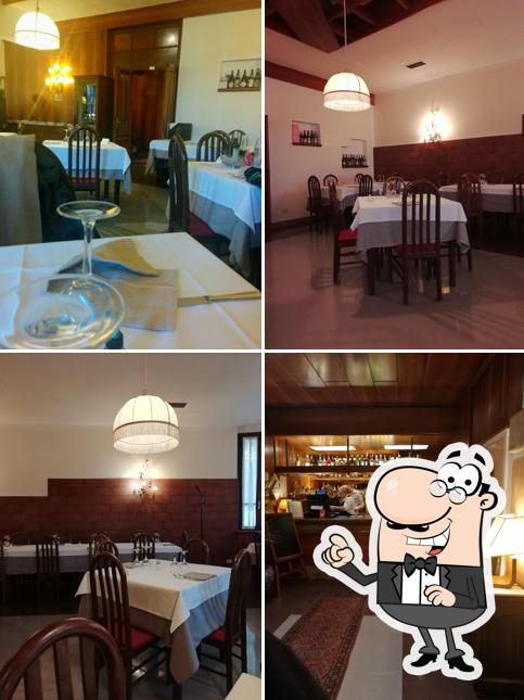 Gli interni di Al Boccaccio