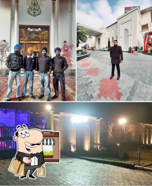 The restaurant's exterior and interior