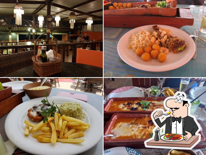 Comida em Restaurante Peixe na Telha