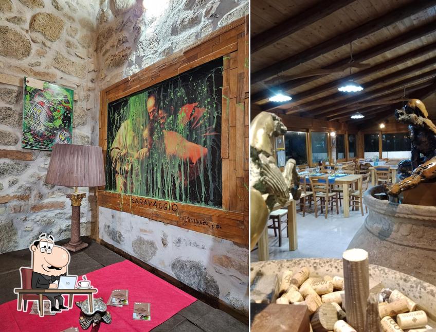 Gli interni di La Radice Osteria