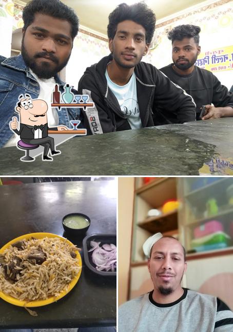 The interior of Noorani Restaurant