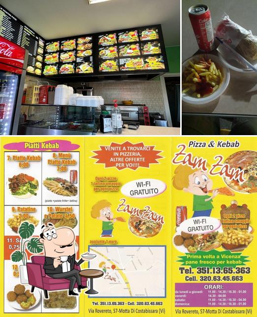 Gli interni di Istanbul kebab