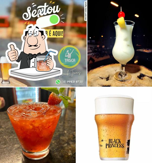 Prove uma bebida do menu