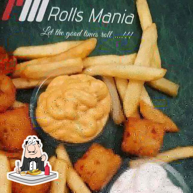 Try out finger chips at Rolls Mania