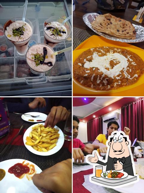 Food at Bindaas Rooftop Restaurant (Hotel R.K.Heights)