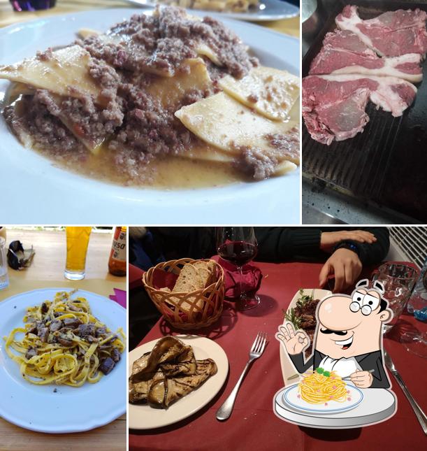 Spaghetti alla carbonara al La Locanda del Fagiolo