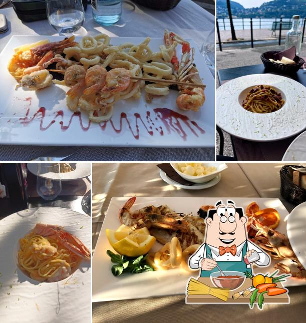 Spaghetti alla bolognese al L'antica Riva Restaurant Hospitality Como