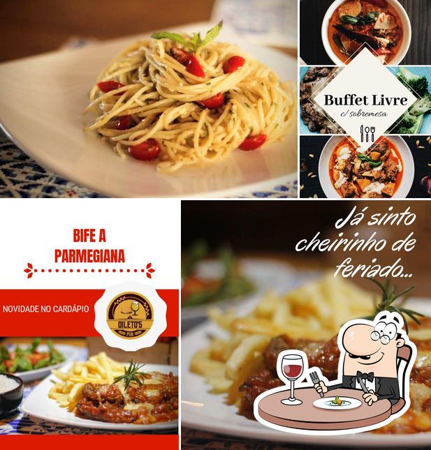 Comida em Diletos Pub e Pizzaria