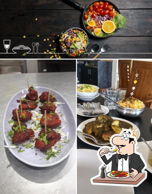 Food at Colors Restaurant & Bar