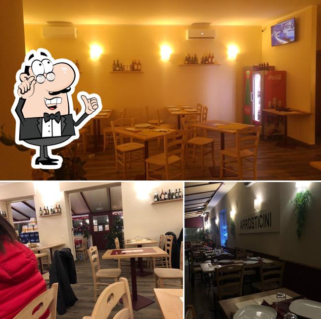 Gli interni di Rustelleria Meat and Beer