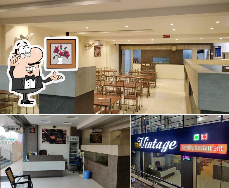 The interior of The Vintage Restaurant