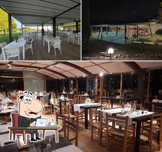 Gli interni di Cincinnato Wine Resort