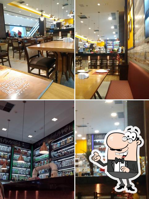 O interior do Cruzeiro's Bar Shopping D