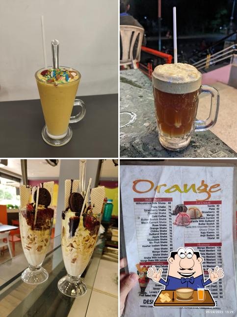 Chocolate mousse at Orange Deshpande Coldrink House