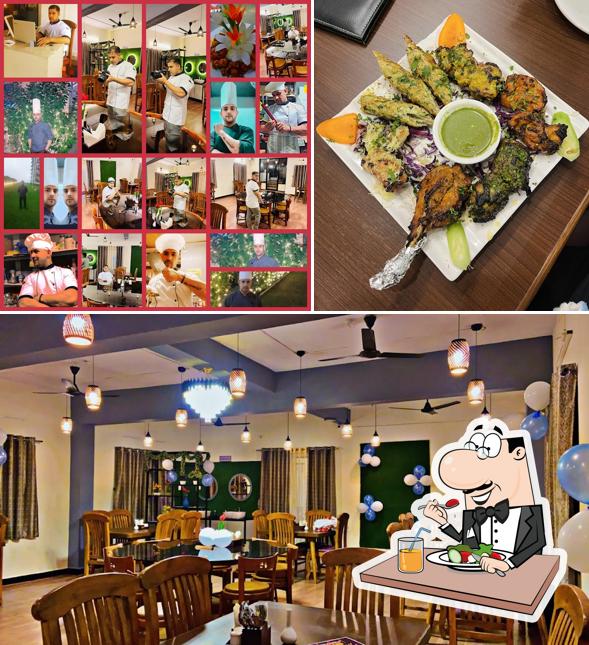 The image of food and interior at THE PLANET 09 RESTAURANT