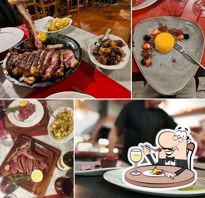 Platti al Bisteccheria De Il Vaticano