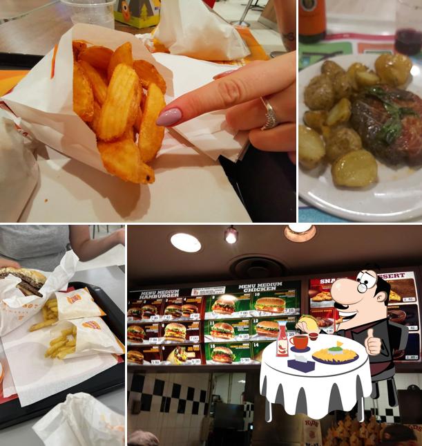 Piatto di formaggi al Burger King