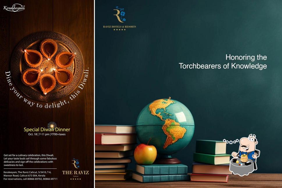 Food at Keraleeyam Restaurant at The Raviz Calicut