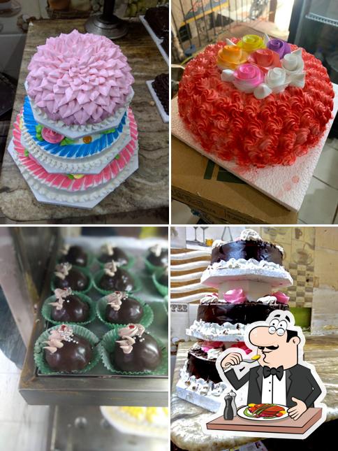 Food at New Arora Bakery