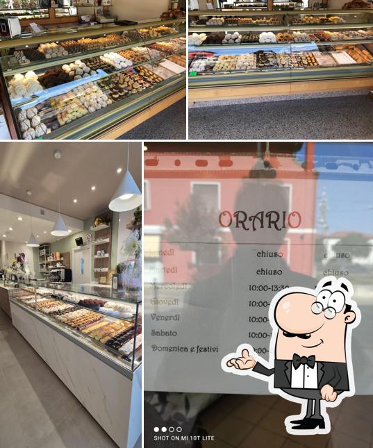 Gli interni di Pasticceria Moderna