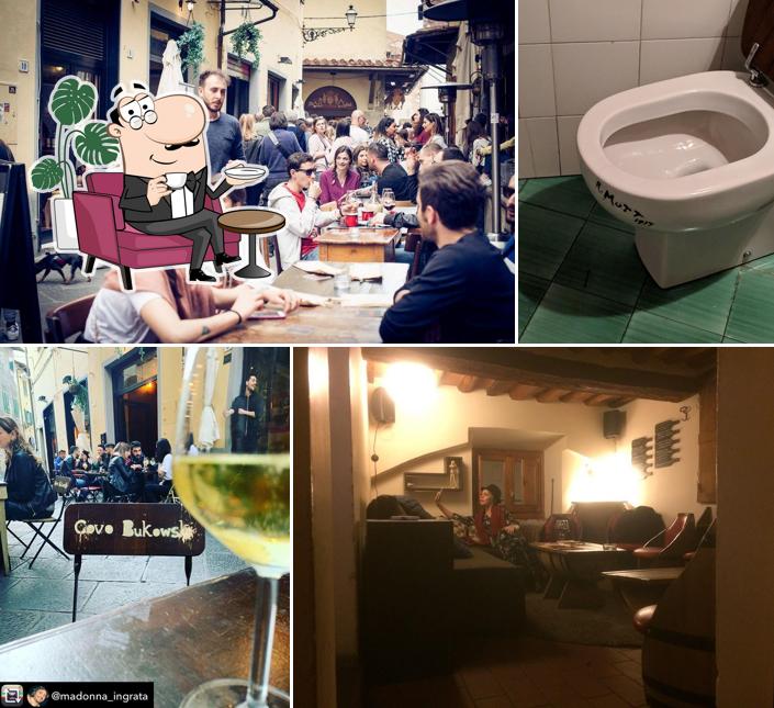 Dai un'occhiata agli interni di Covo Bukowski