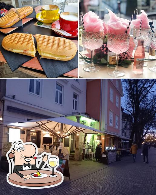 La immagine della cibo e esterno di Nabrežje 15