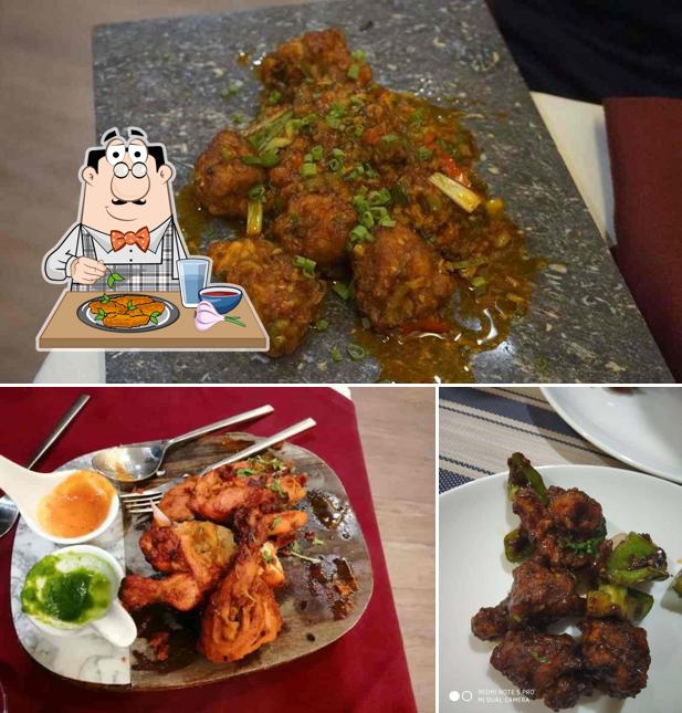 Chicken wings at Biswa Bangla Cafe