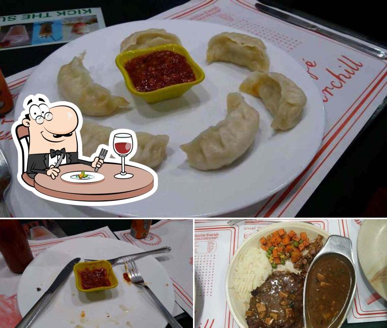 Food at Cafe Churchill