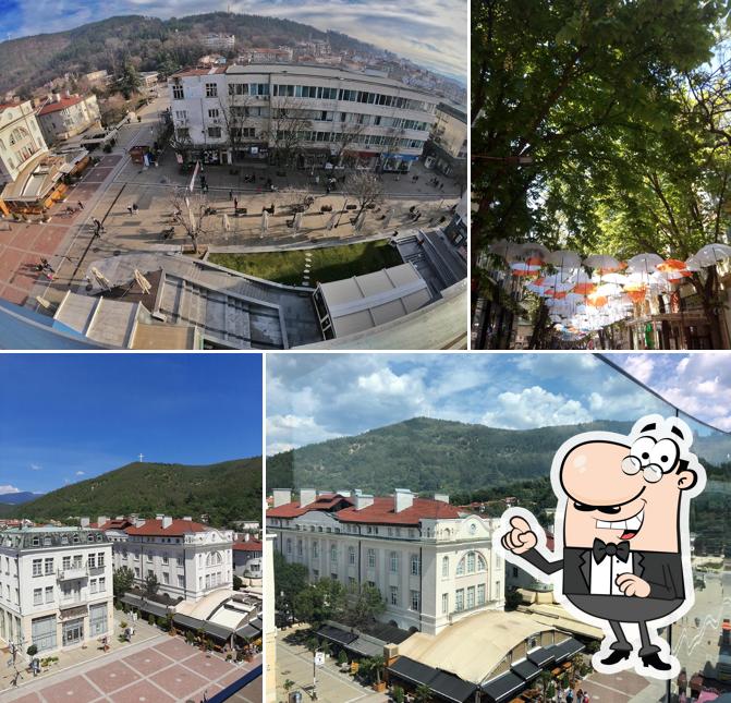 Vous pouvez prendre un bol d'air frais dans l'espace ouvert de Largo's View І Ресторант Благоевград І Пицария Благоевград І Ресторант за тържества Благоевград І Обедно меню