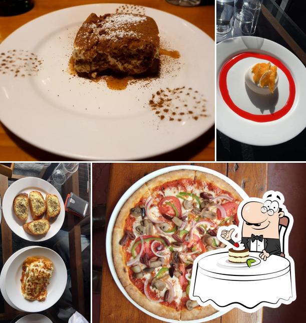 Tiramisu at Pizza Olive