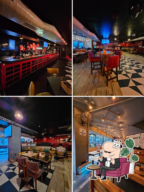 The interior of The Lazy Turtle