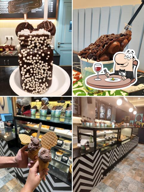 Food at Alice in Gelatoland & Shahi Durbar