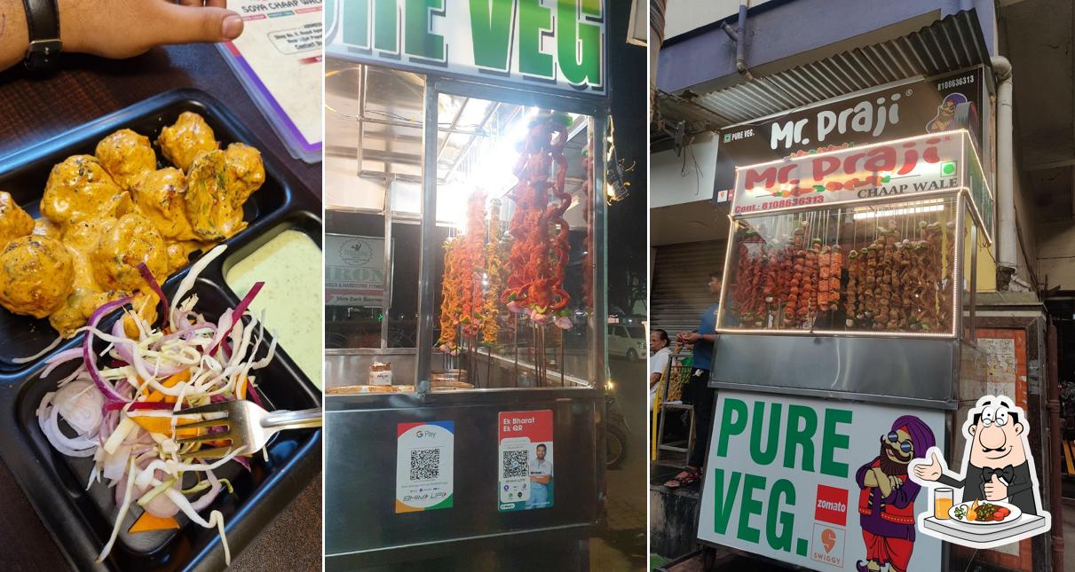 Food at Mr.Praji Soyachaap wale