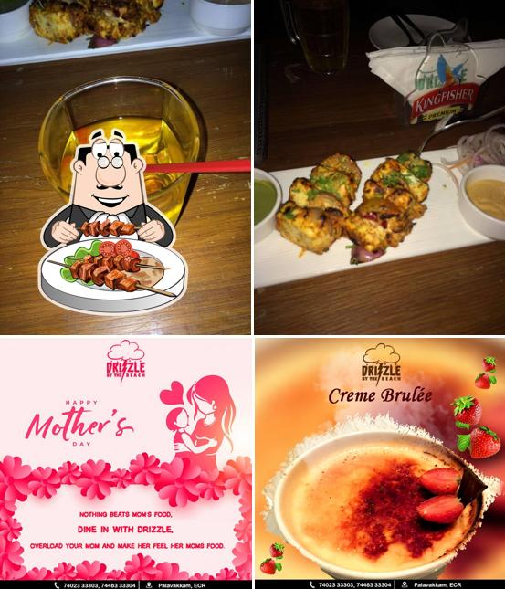 Creme brulee at Drizzle By The Beach